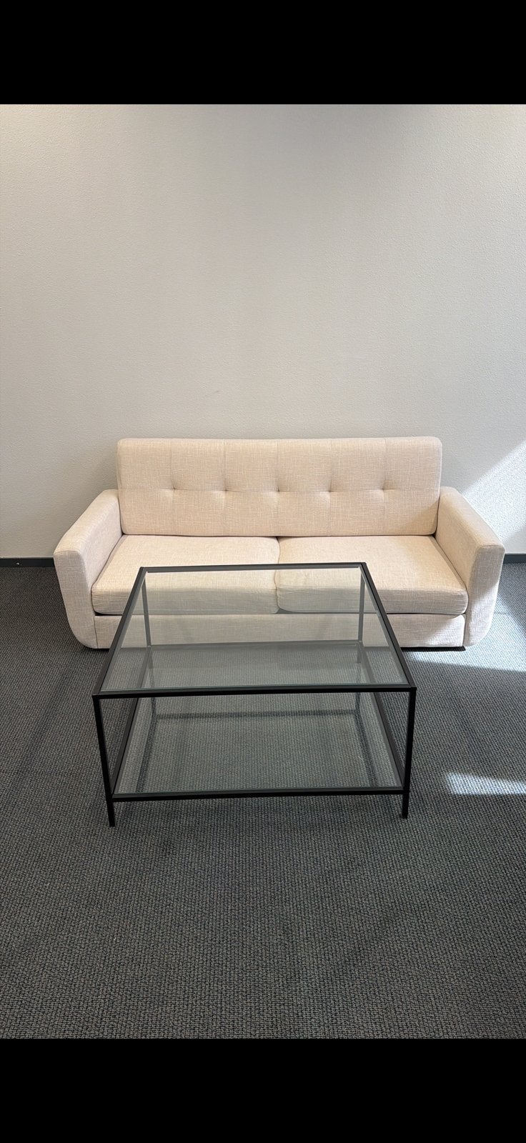 Salontafel, Huis en Inrichting, Ophalen, 100 tot 150 cm, 50 tot 100 cm, Zo goed als nieuw