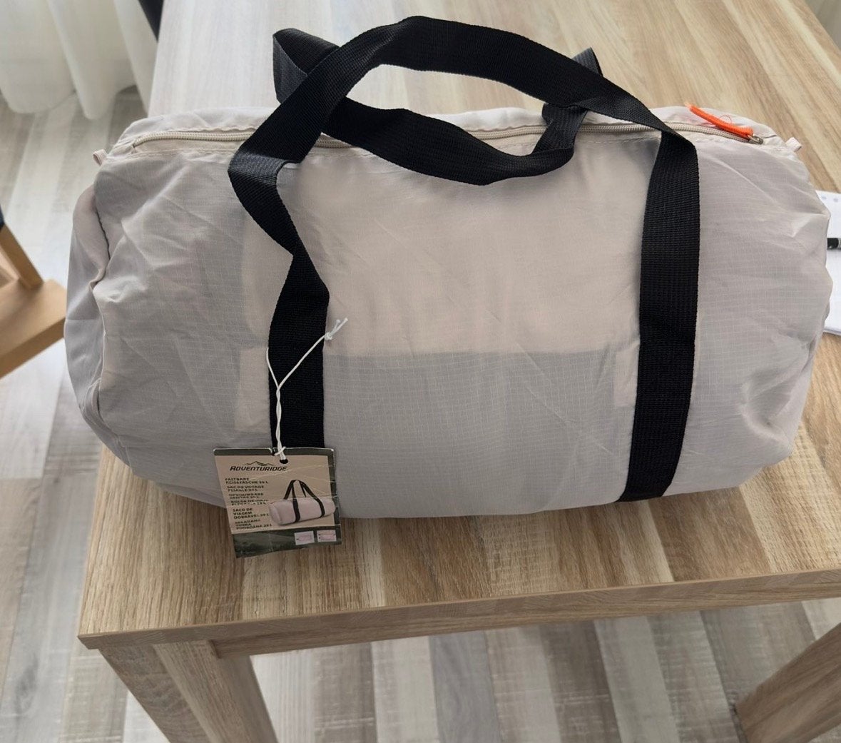 Lichtgewicht opvouwbare reistas 29L, Ophalen, 40 tot 60 cm, 20 tot 30 cm, Nieuw