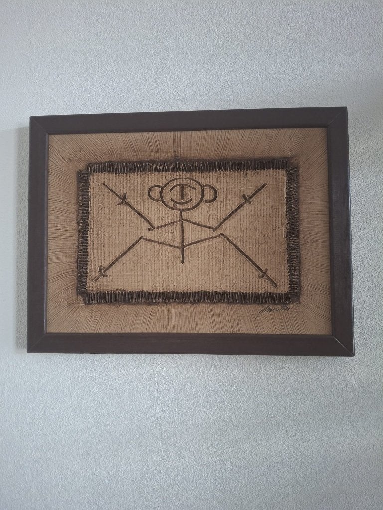 schilderij Taino kunst, Ophalen of Verzenden