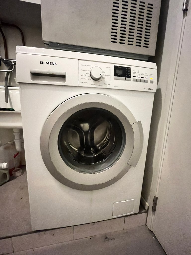 Siemens iQ500 Wasmachine, Witgoed en Apparatuur, Wasmachines, Gebruikt, Voorlader, 6 tot 8 kg, 85 tot 90 cm, 1200 tot 1600 toeren