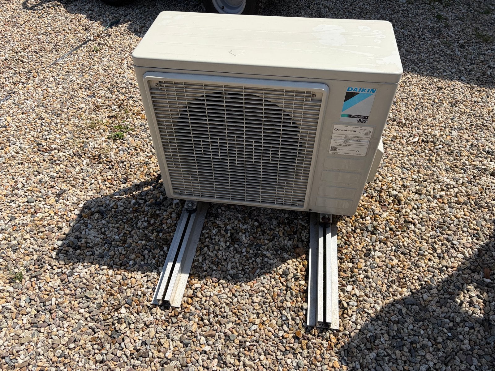Daikin airco set: 2 split units en 2 buitenunits, Ophalen, Gebruikt, Energieklasse A of zuiniger, Koelen en Ontvochtigen