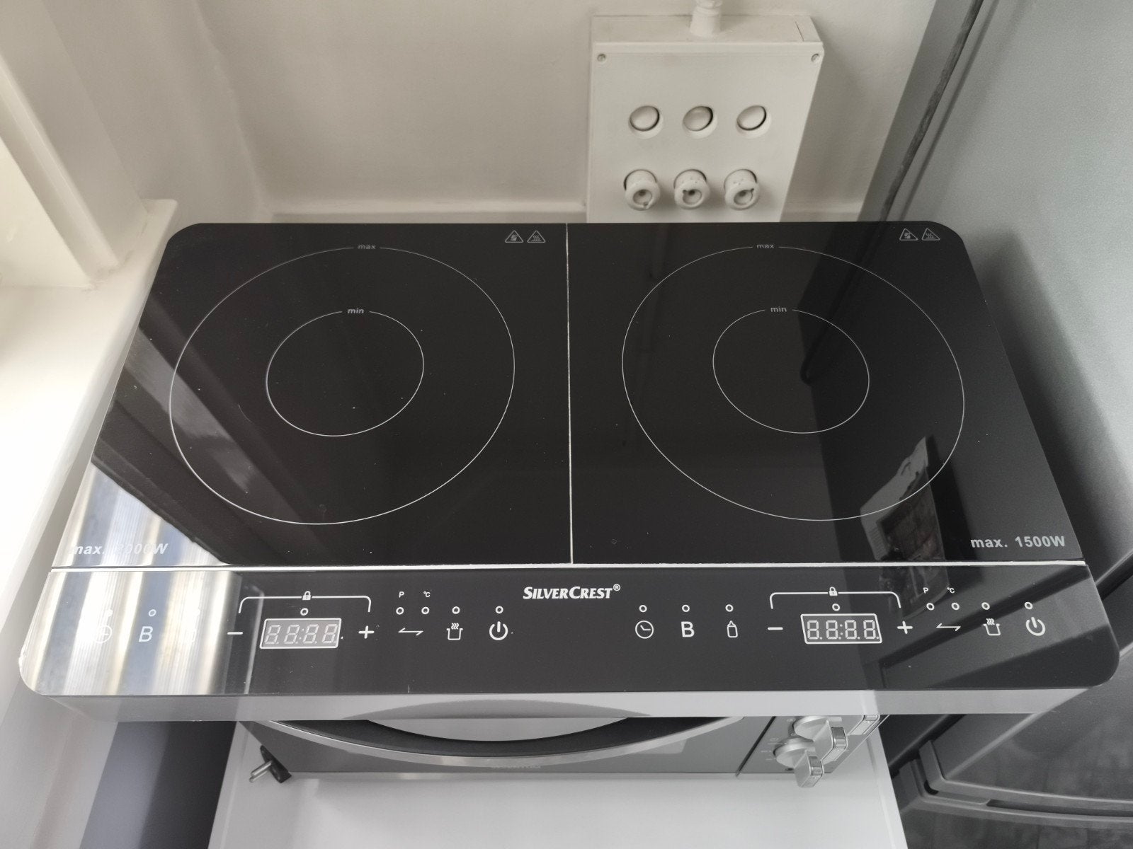 Silvercrest elektrische kookplaat - nauwelijks gebruikt, Witgoed en Apparatuur, Kookplaten, Ophalen of Verzenden