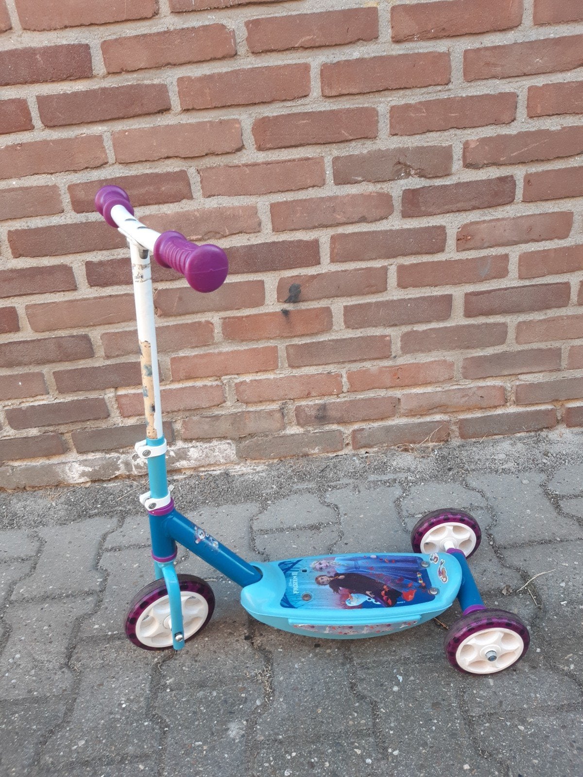een mooie step ana en elsa, Ophalen, Zo goed als nieuw, Gewone step