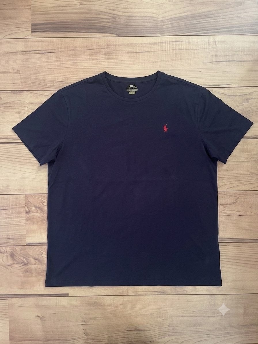 Ralph Lauren T-shirt size XXL black, Kleding | Heren, T-shirts, Ophalen of Verzenden, Gedragen, Overige maten, Zwart