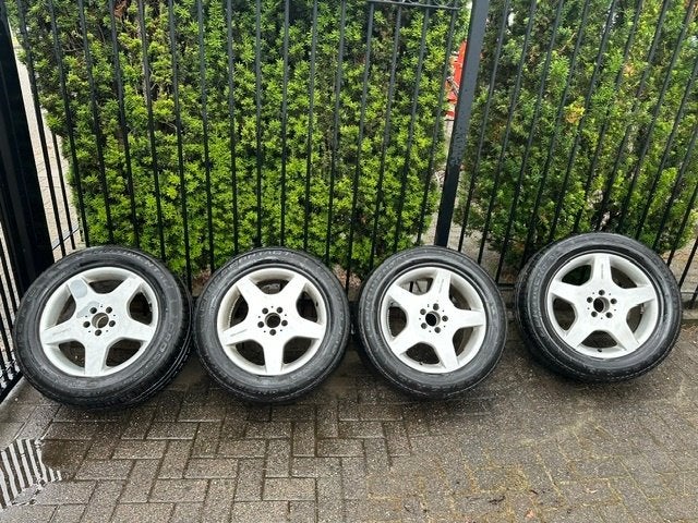 AMG Velgen Mercedes ML W163, Auto-onderdelen, Banden en Velgen, Ophalen, 18 inch, Gebruikt, Velg(en)