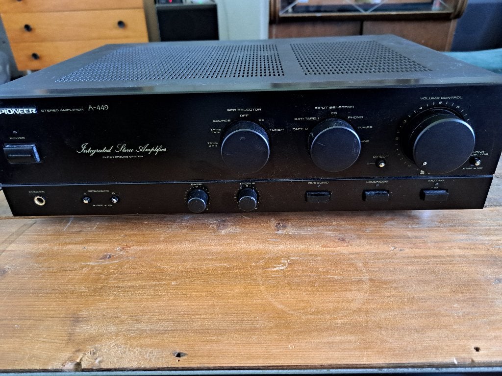 Pioneer A-449 versterker, Ophalen of Verzenden, Pioneer