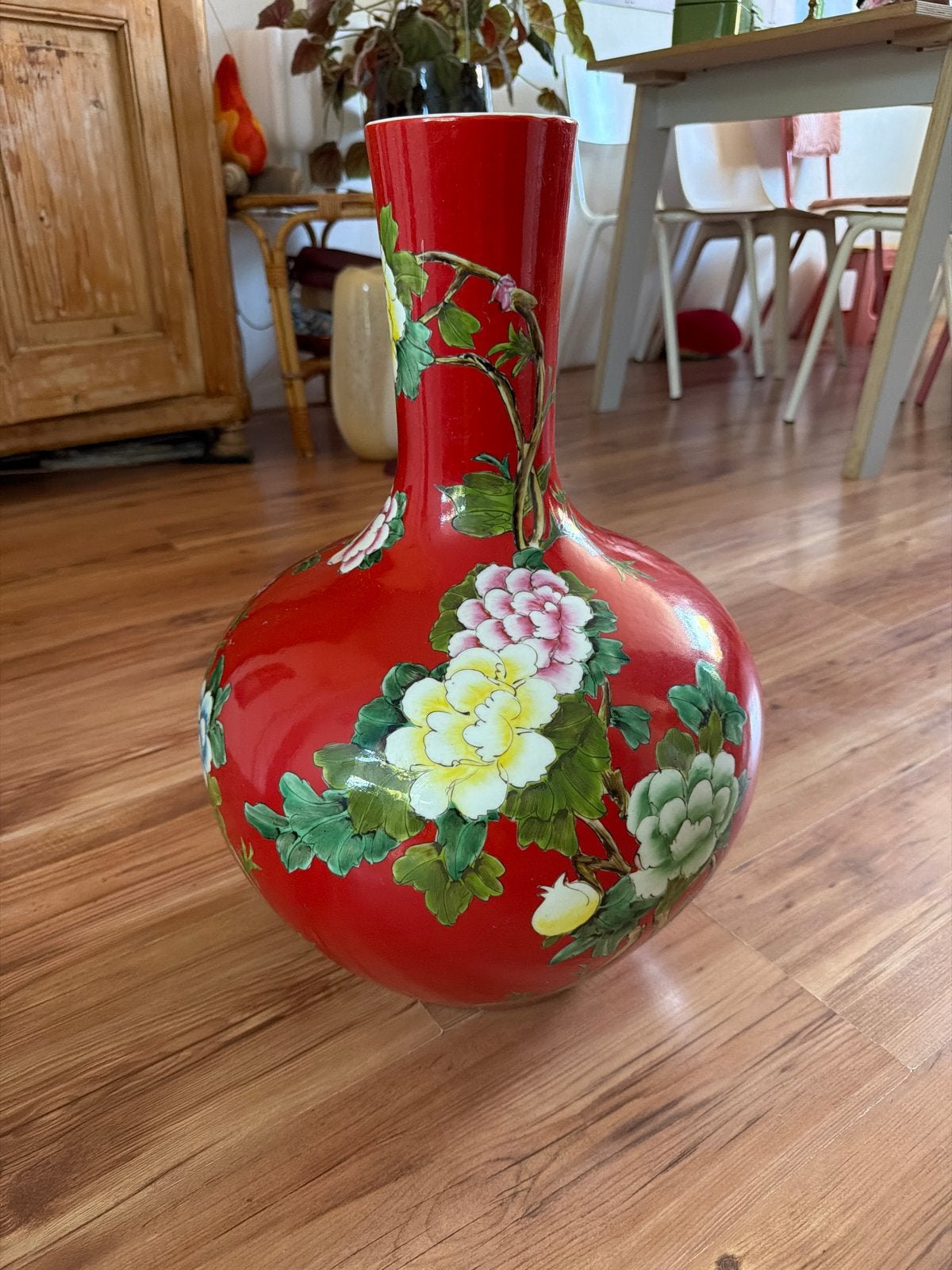 Pols Potten Ball Body vaas rood, Huis en Inrichting, Woonaccessoires | Vazen, Ophalen, Rood
