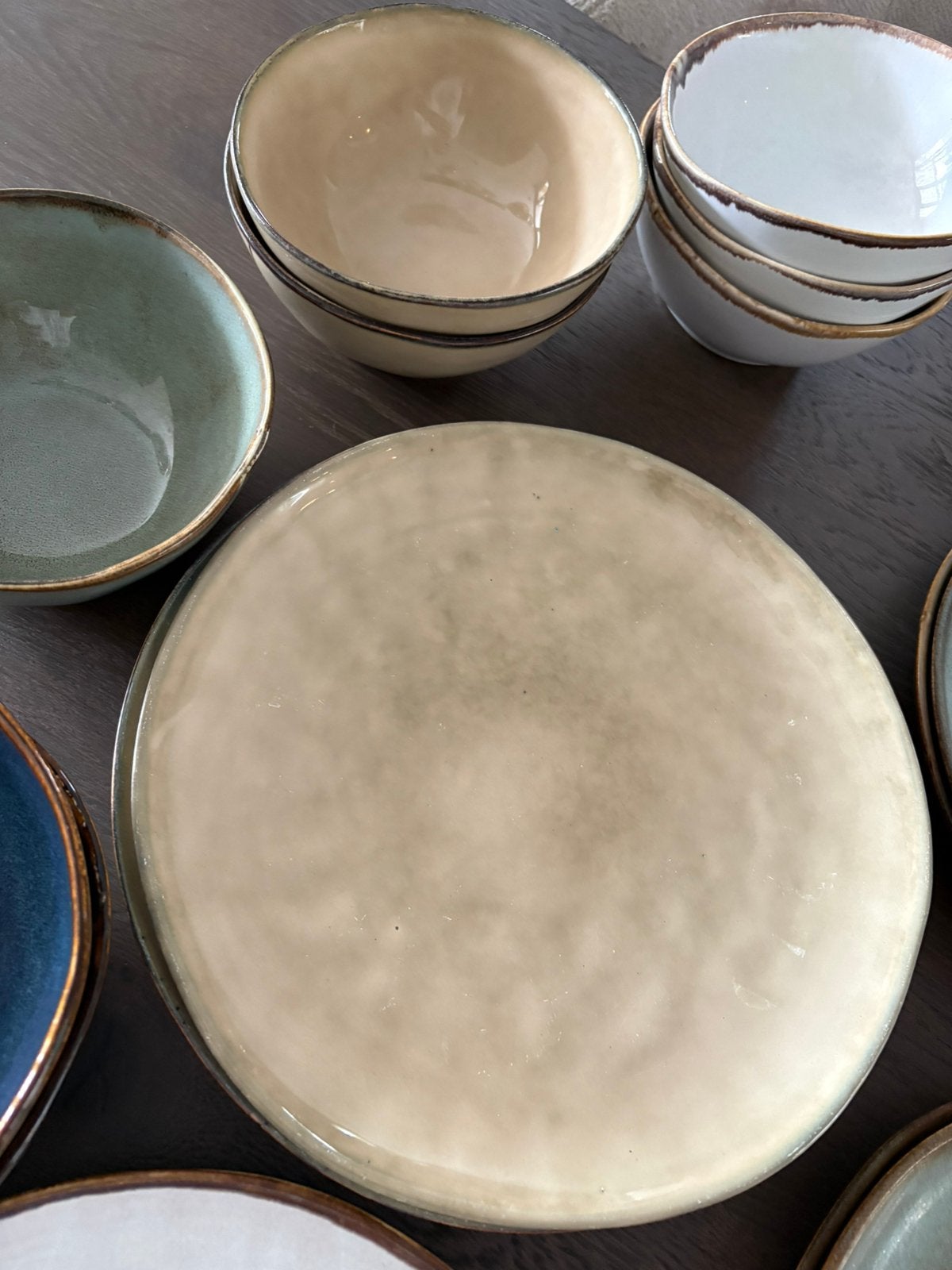 Xenos servies, Ophalen, Zo goed als nieuw, Beige