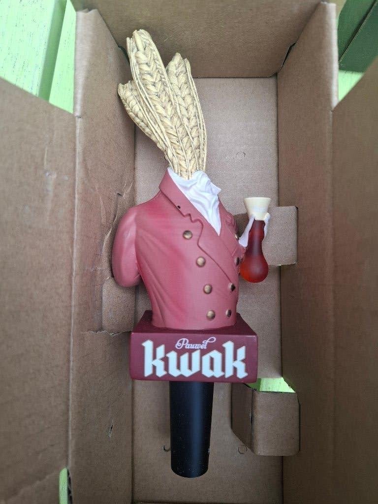 Taphendel Pauwel Kwak bier (tarwehoofd), Ophalen of Verzenden, Nieuw, Overige typen, Overige merken