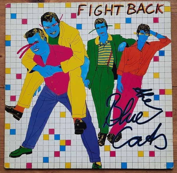The Blue Cats – Fight Back 1982 Rockabilly / Rock & Roll, Gebruikt, Originele persing, 1980 - 1989, Ophalen of Verzenden