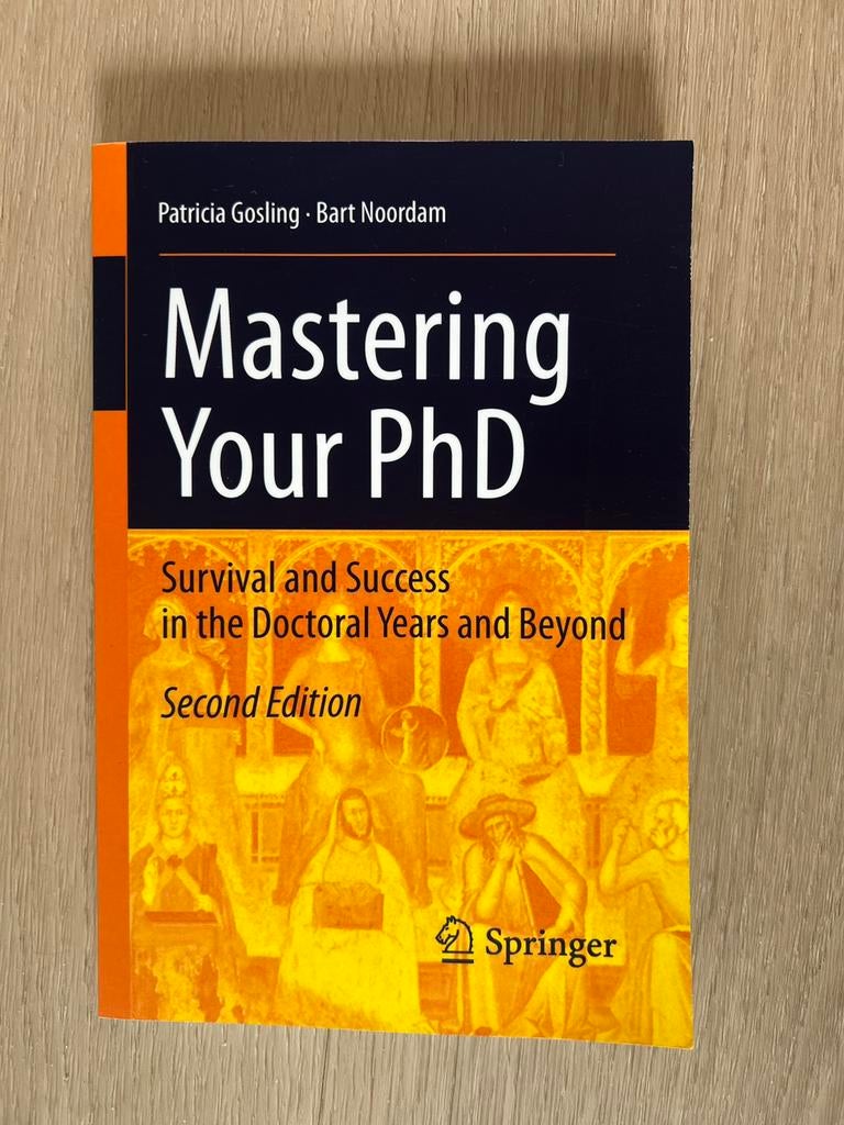 Mastering your PhD - Gosling & Noordam, Ophalen of Verzenden, Zo goed als nieuw