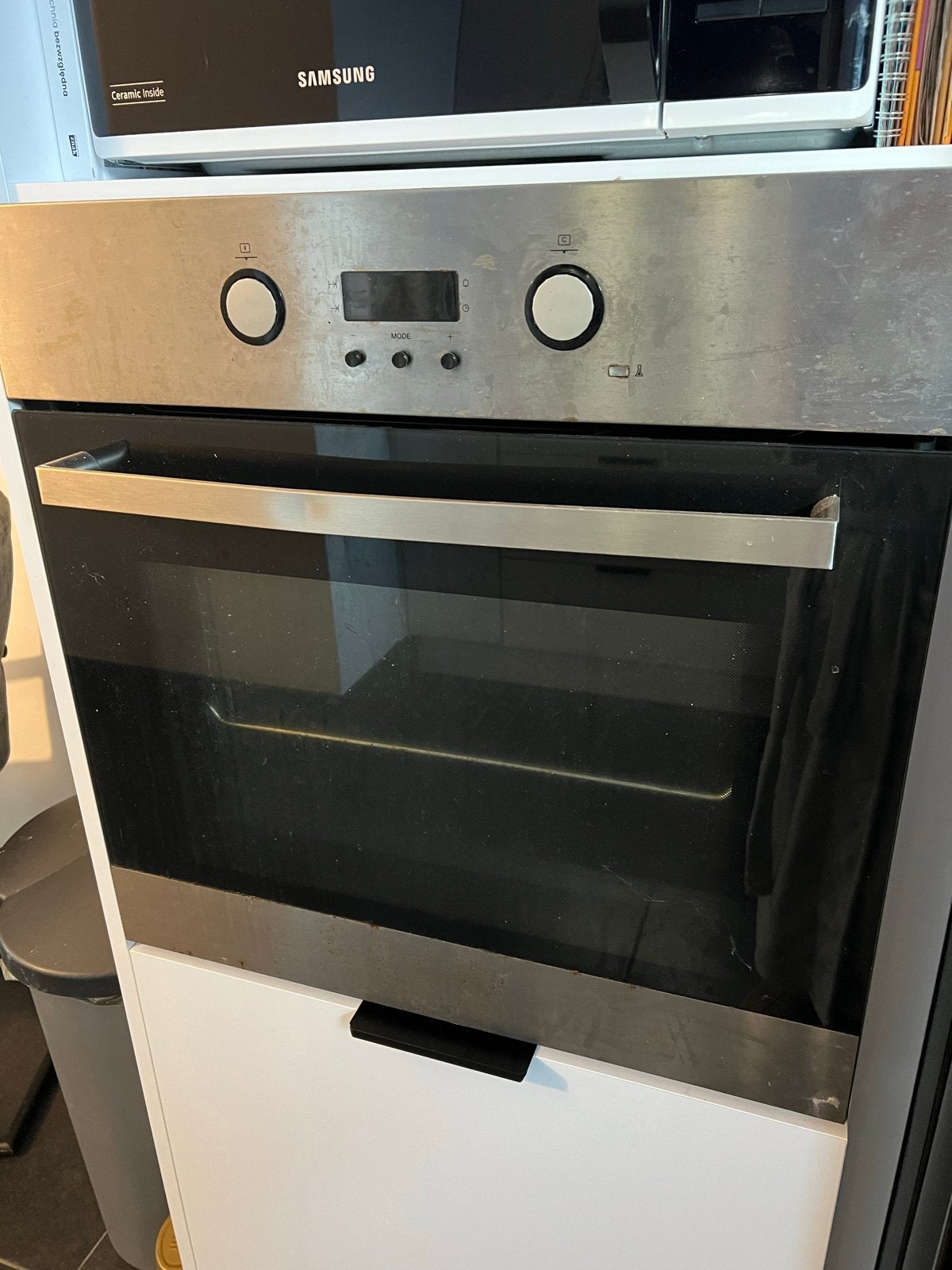 Inbouwoven Exquisit EBE 66 H (2950 W) – Zeer goede staat, Witgoed en Apparatuur, Ophalen, Hete lucht, 60 cm of meer, Heteluchtoven