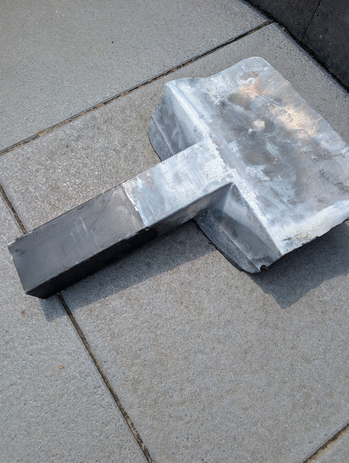 Kiezelbak lood, Ophalen of Verzenden, Minder dan 2 meter, 40 tot 60 mm, Overige materialen