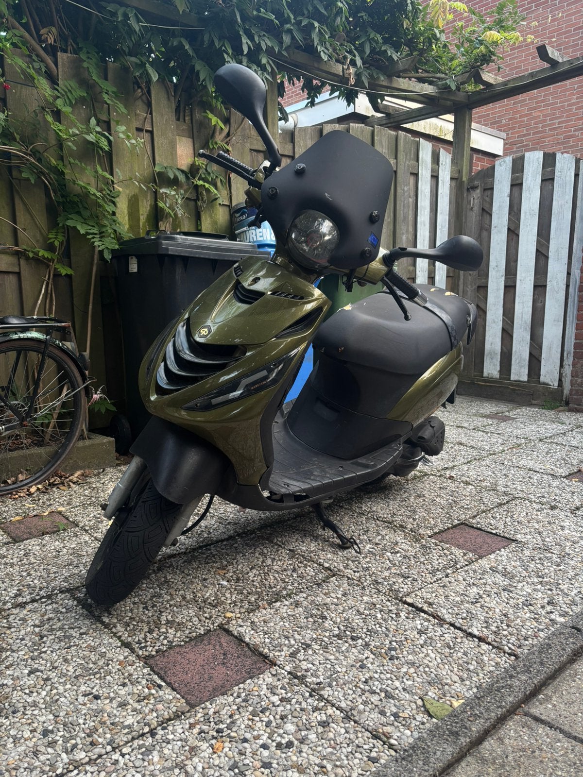 Piaggio zip 2t 70cc, Ophalen, Tweetakt, Gebruikt, Maximaal 25 km/u