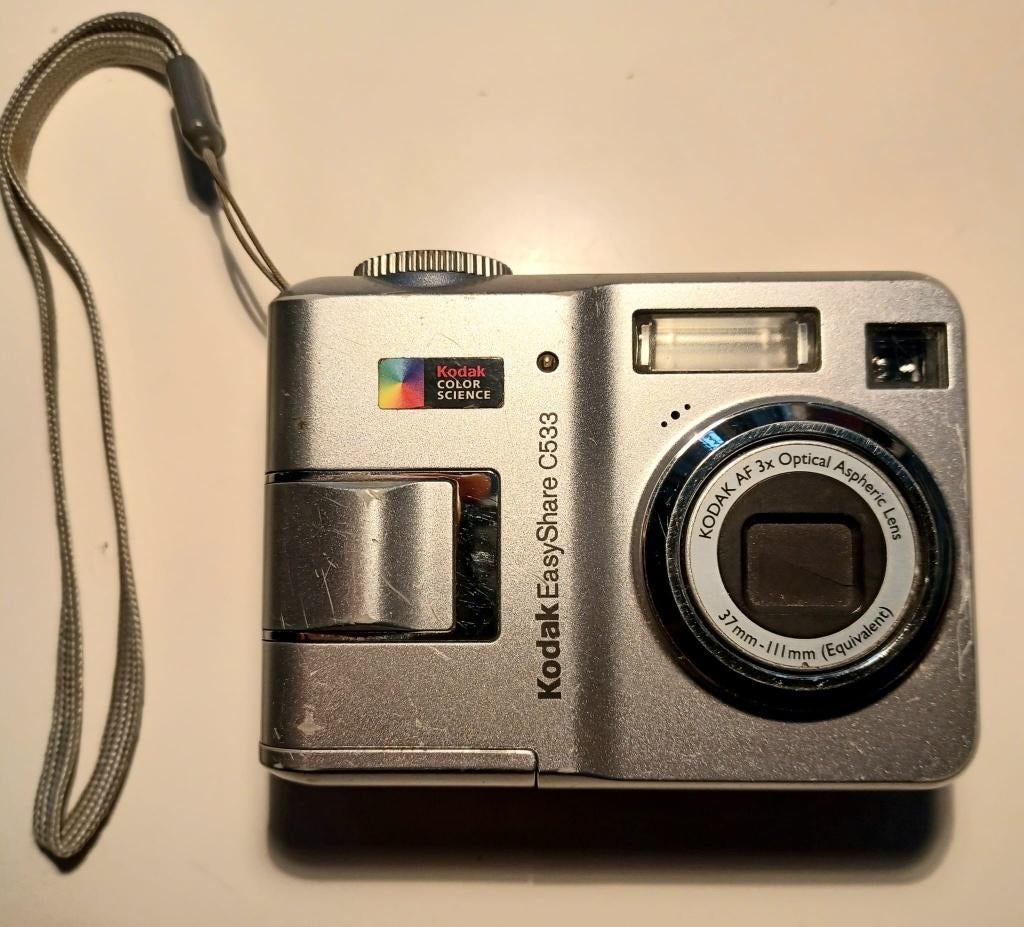 Kodak digitale foto- en videocamera, Audio, Tv en Foto, Videocamera's Digitaal, Gebruikt, Camera, Geheugenkaart, Overige merken