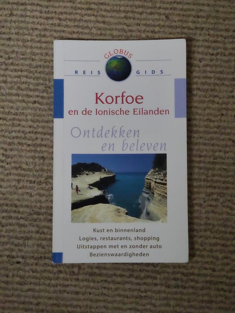 Globus Reisgids Korfoe en de Ionische Eilanden, Boeken, Ophalen of Verzenden, Europa, Reisgids of -boek, Overige merken