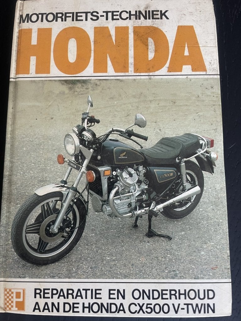 werkplaatshandboek  HONDA CX500; 16,50 euro, Motoren, Ophalen of Verzenden, Honda