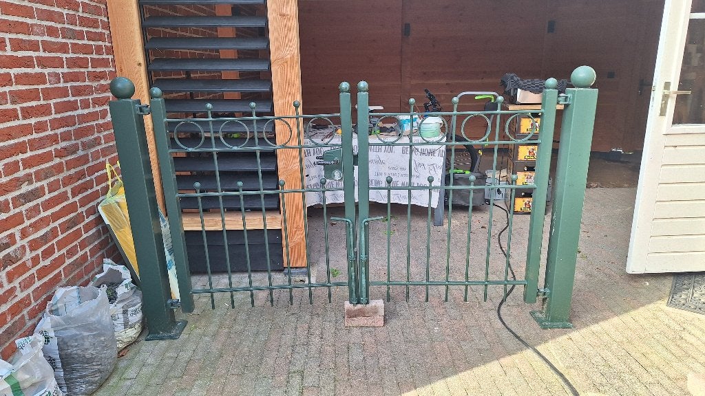 Sierhekwerk met poort, Ophalen, Met poort, Gebruikt, Sierhekwerk