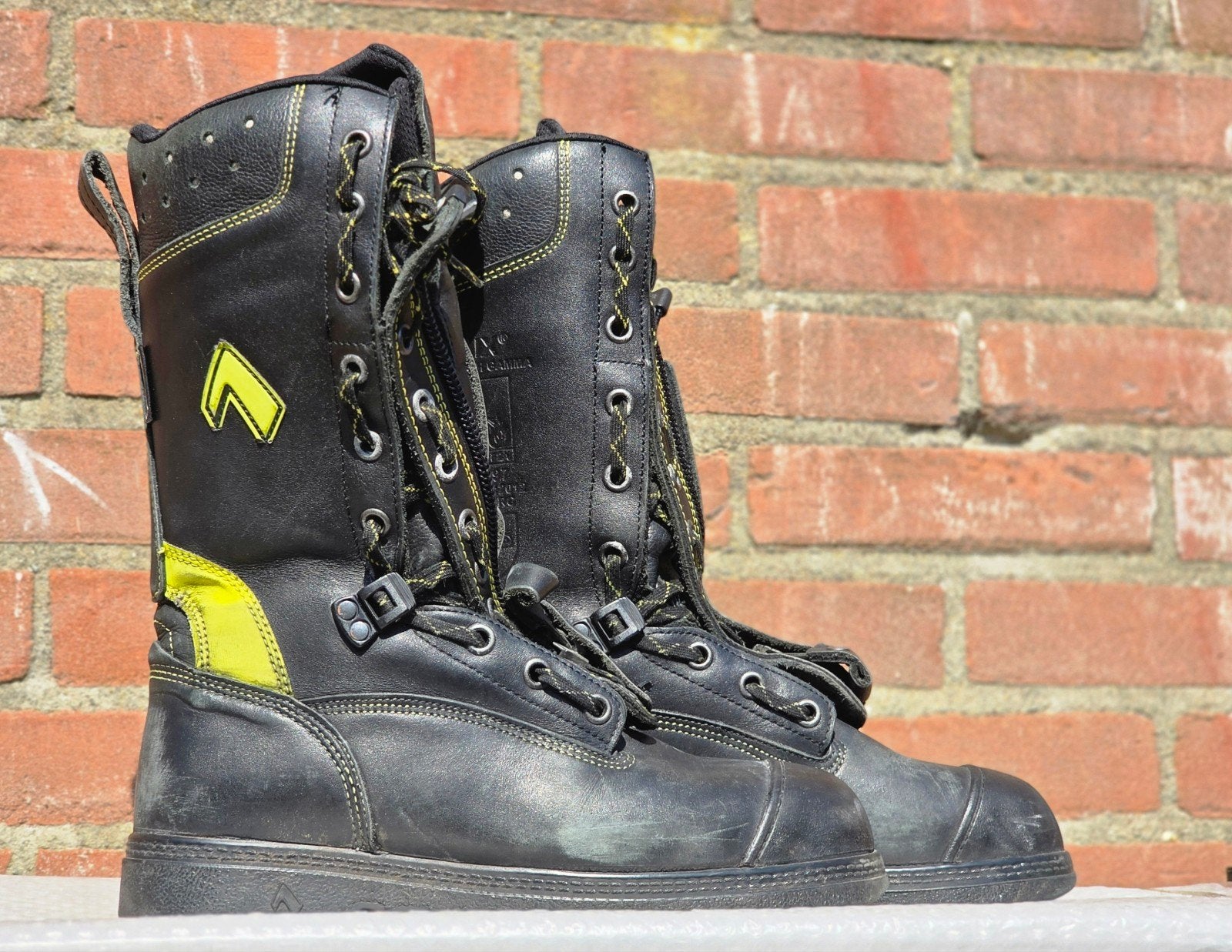 brandweer laarzen maat 41, Kleding | Heren, Ophalen of Verzenden, Zwart, Boots