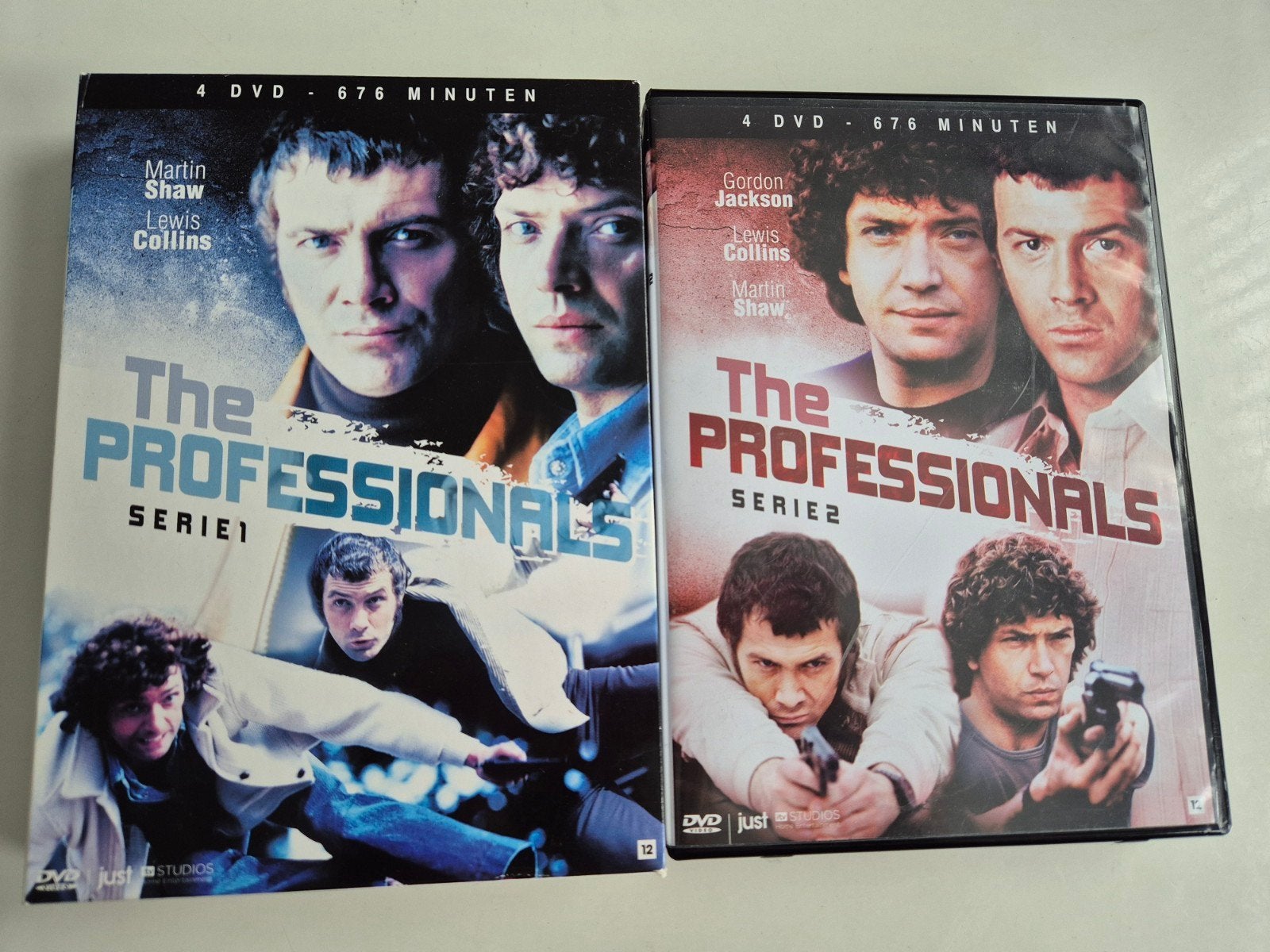 The Professionals - Serie 1 & 2 DVD Boxset, Vanaf 12 jaar, Ophalen of Verzenden, Zo goed als nieuw, Actiethriller