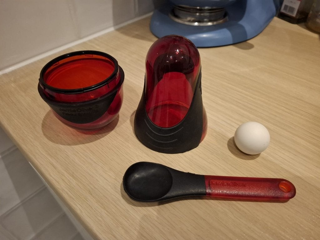 Jamie Oliver Flavour Shaker, Ophalen, Overige typen, Zo goed als nieuw, Rood