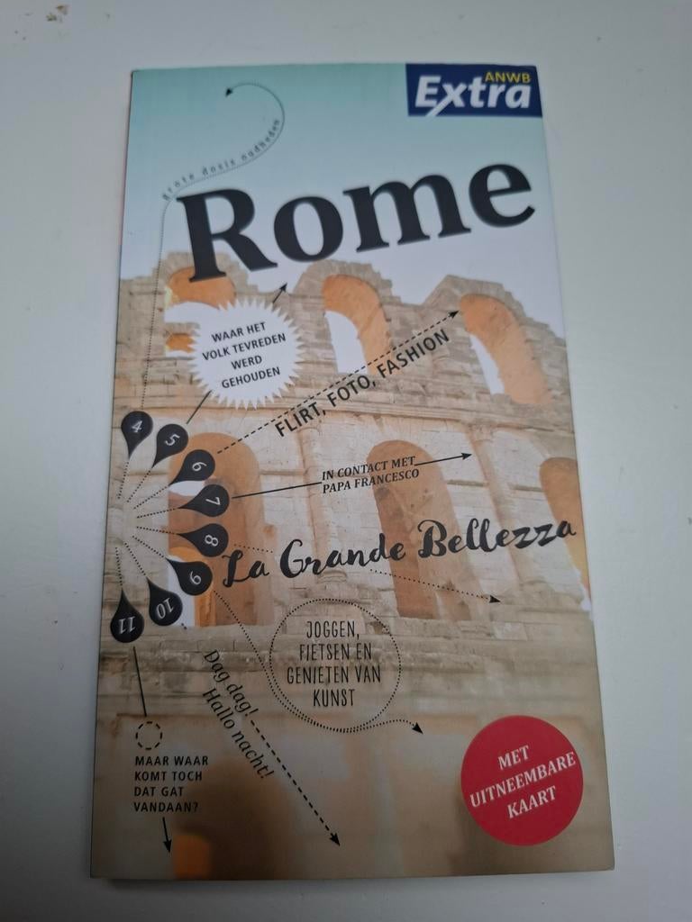 ANWB Extra Rome Reisgids - La Grande Bellezza, Onbekend, Budget, Europa, Ophalen of Verzenden