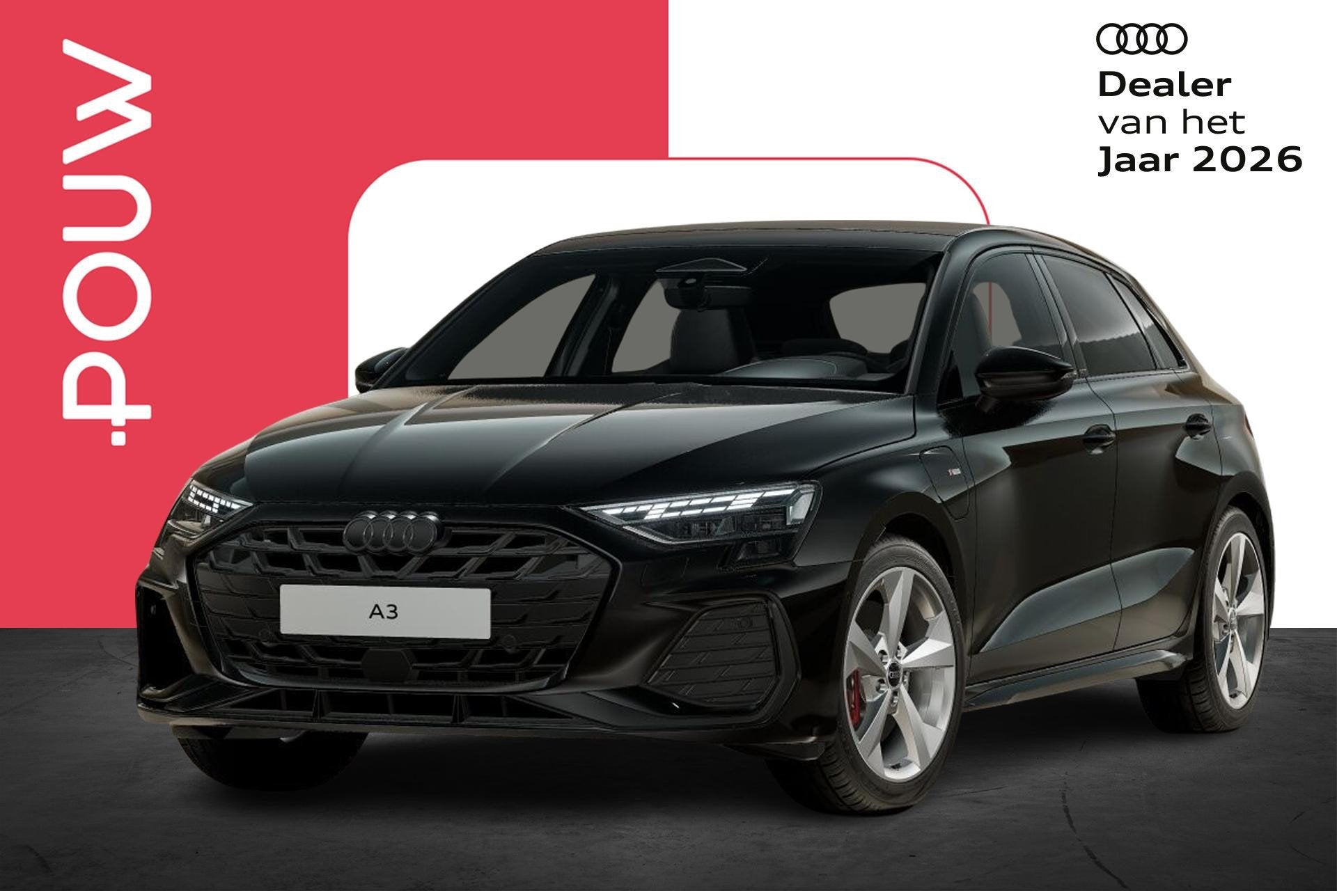 Audi A3 Sportback 45 TFSI e 272pk S Edition Competition | Pa, Auto's, 12 maanden, 1498 cc, 4 cilinders, 150 min