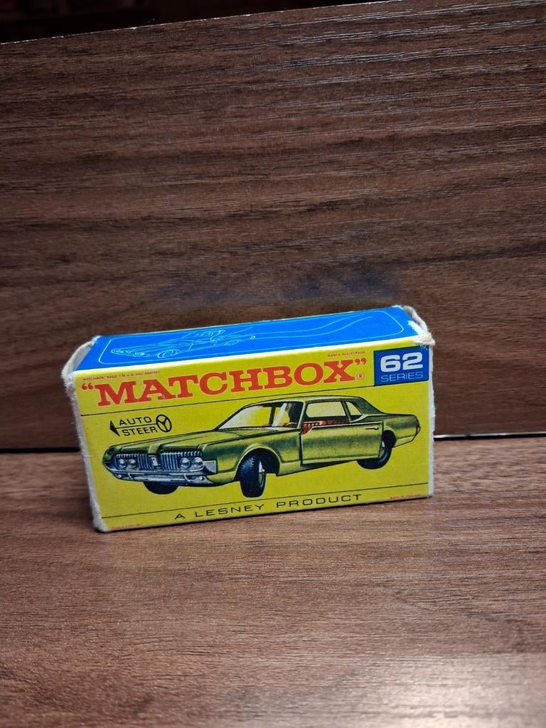 Matchbox N62: Mercury Cougar, Ophalen of Verzenden, Zo goed als nieuw, Auto, Overige merken