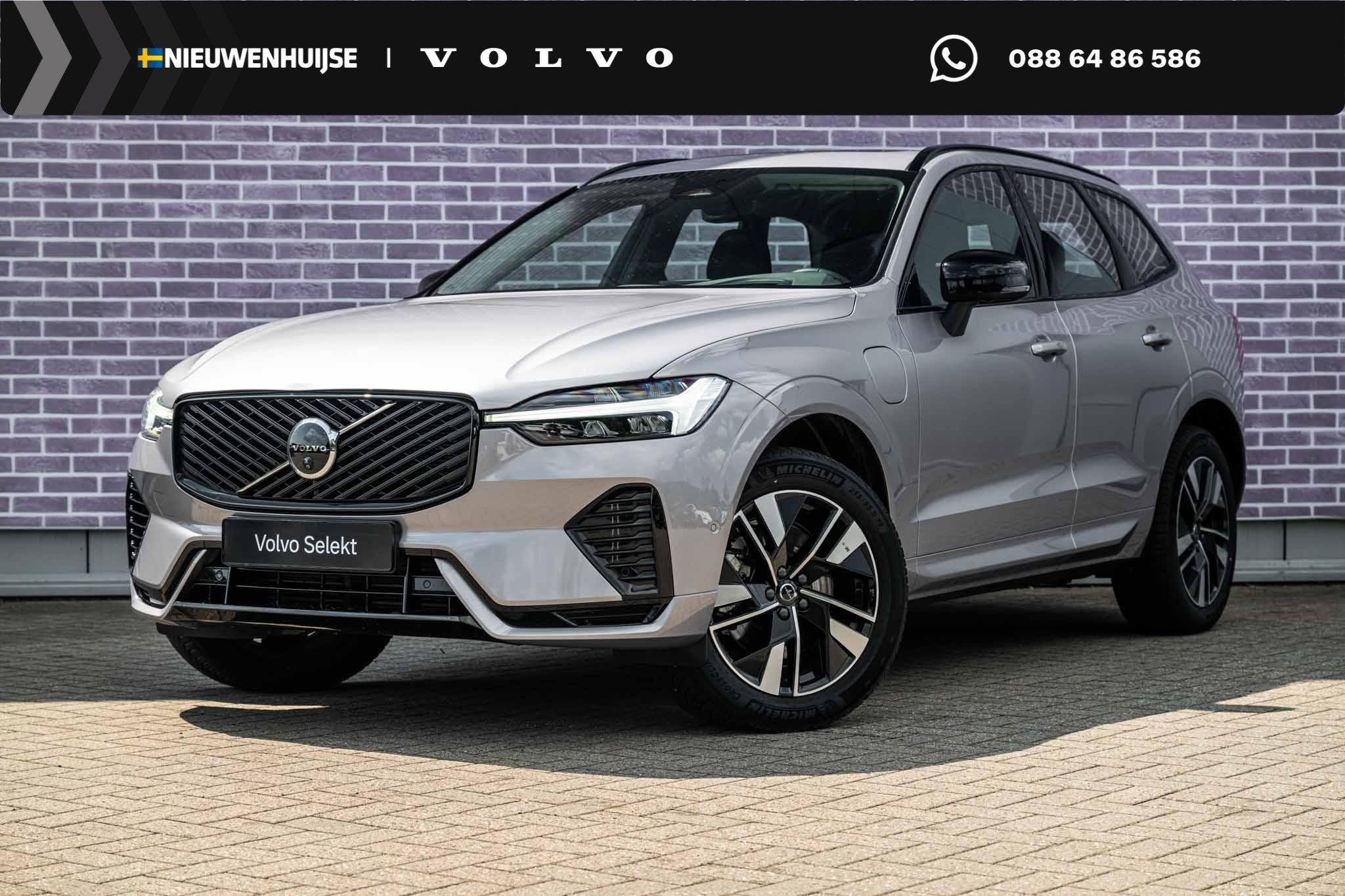 Volvo XC60 2.0 T6 Plug-in hybrid AWD Plus Dark | Facelift |, Auto's, Volvo, Automaat, 12 maanden, Gebruikt, Euro 6