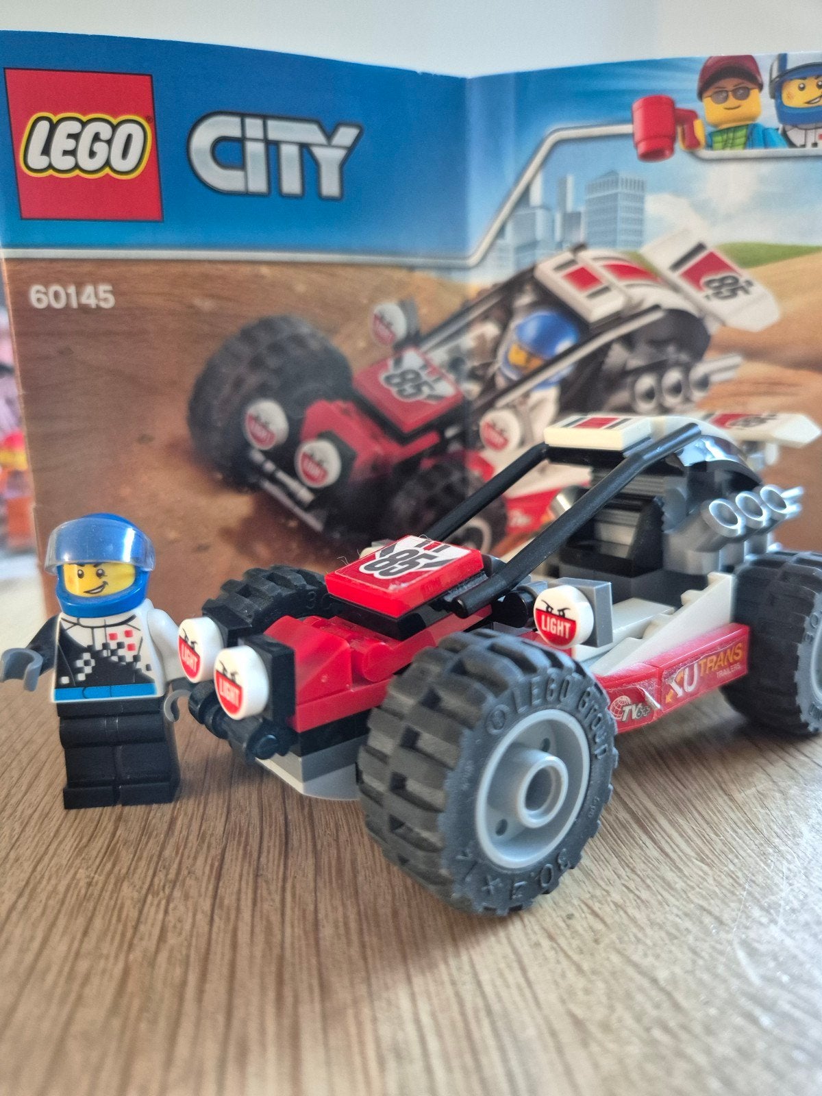 Lego City 60145 buggy auto, Lego, Ophalen of Verzenden, Inclusief instructies, Complete set