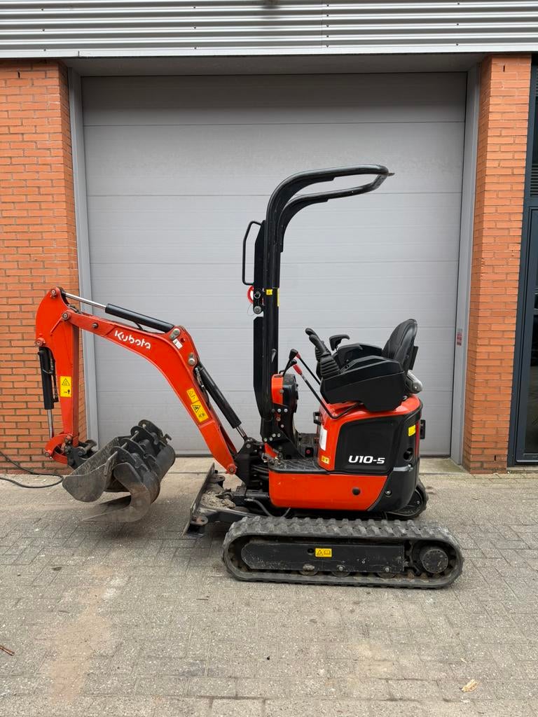 Kubota u10-5 Te Huur! €90,- per dag., Zakelijke goederen, Machines en Bouw | Kranen en Graafmachines, Ophalen of Verzenden, Graafmachine