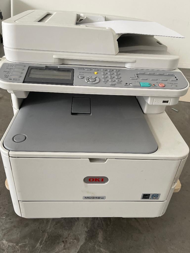 Oki kleurenlaserprinter en scanner, Ophalen, All-in-one, Zo goed als nieuw, Oki