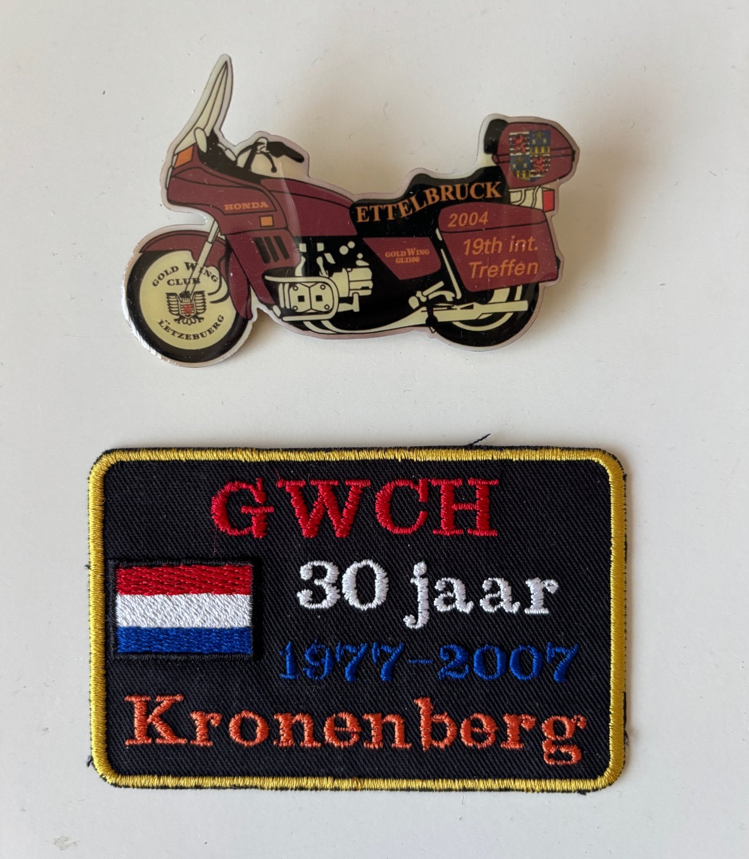 GOLDWING badge/Pin - Collectors Item van “Treffen/Festival”, Ophalen of Verzenden, Nieuw, Merk, Speldje of Pin