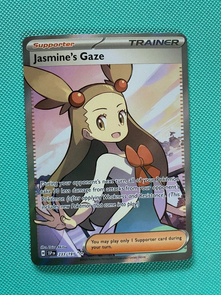 Jasmine s Gaze 233/191 SSP, Ophalen of Verzenden, Nieuw, Losse kaart, Foil