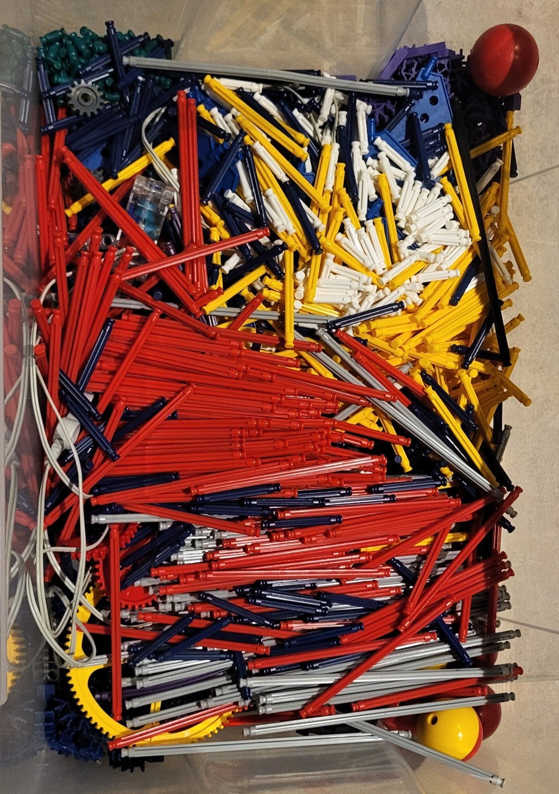 K'nex Power Tower Crane - Bouwset met handleiding, Ophalen of Verzenden, Gebruikt, K'nex