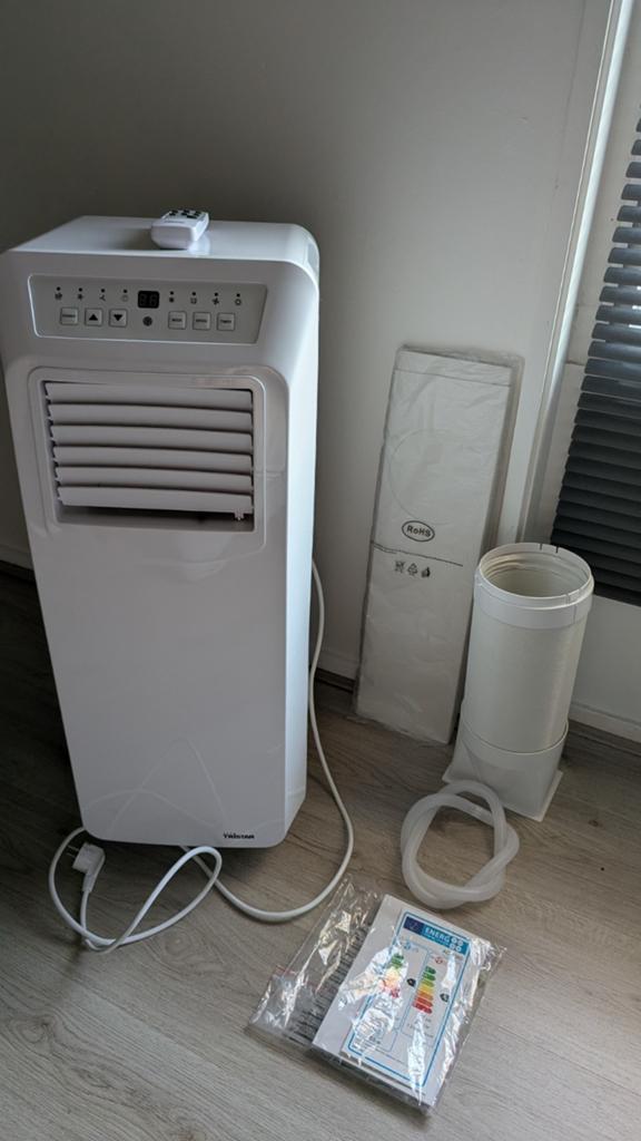 Tristar AC-5560 mobiele airco 10000 BTU, Witgoed en Apparatuur, Airco's, Ophalen, Koelen en Ontvochtigen, Timer, 3 snelheden of meer