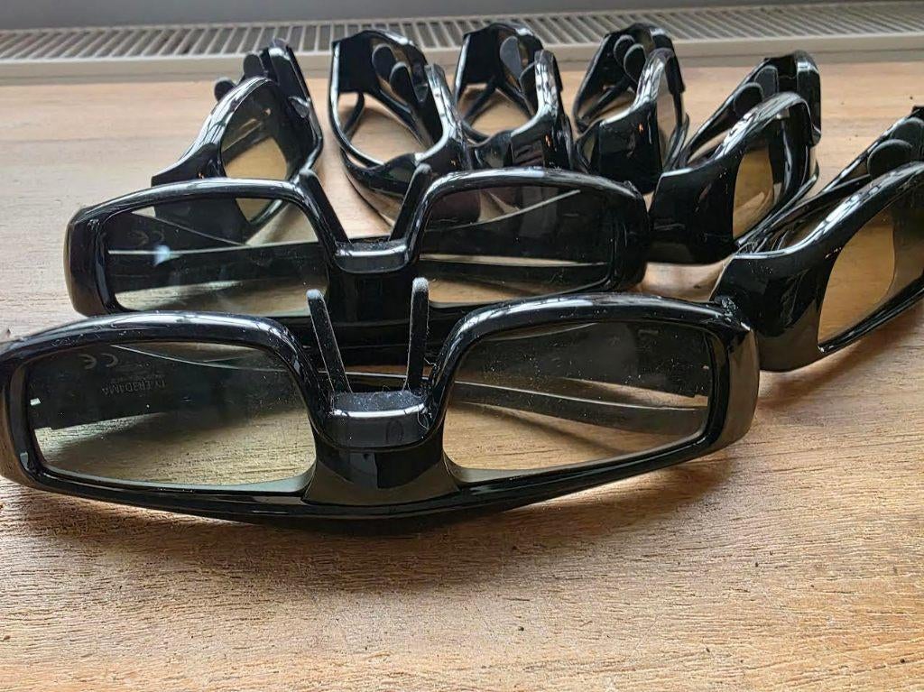 Panasonic Active 3D brillen (8 stuks), Audio, Tv en Foto, Televisie-accessoires, Gebruikt, Ophalen