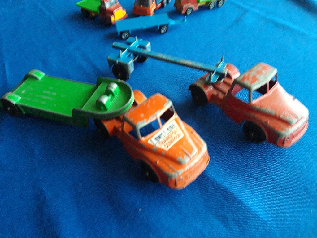 kavel van 6 Lonestar - Impy modellen - Oud speelgoed, Ophalen of Verzenden, Gebruikt, Bus of Vrachtwagen