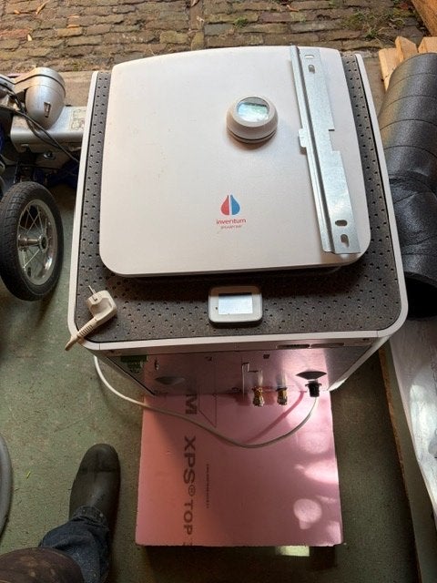Te koop Inventum spaarpomp, Doe-het-zelf en Verbouw, Verwarming en Radiatoren, Ophalen, 30 tot 80 cm, 500 tot 800 watt, Hoog rendement (Hr)