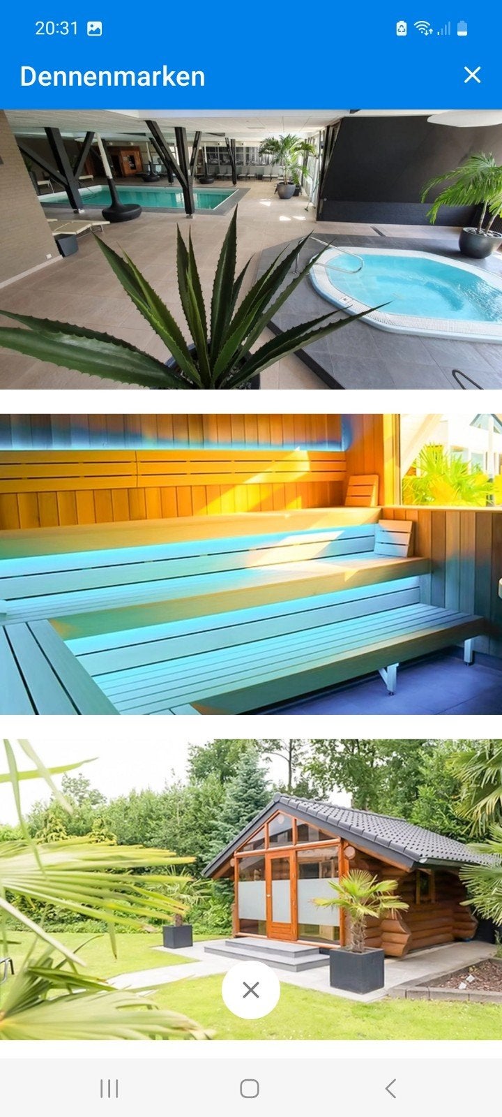 Entree sauna Dennenmarken, Tickets en Kaartjes, Hotelbonnen, Eén persoon, 1 overnachting