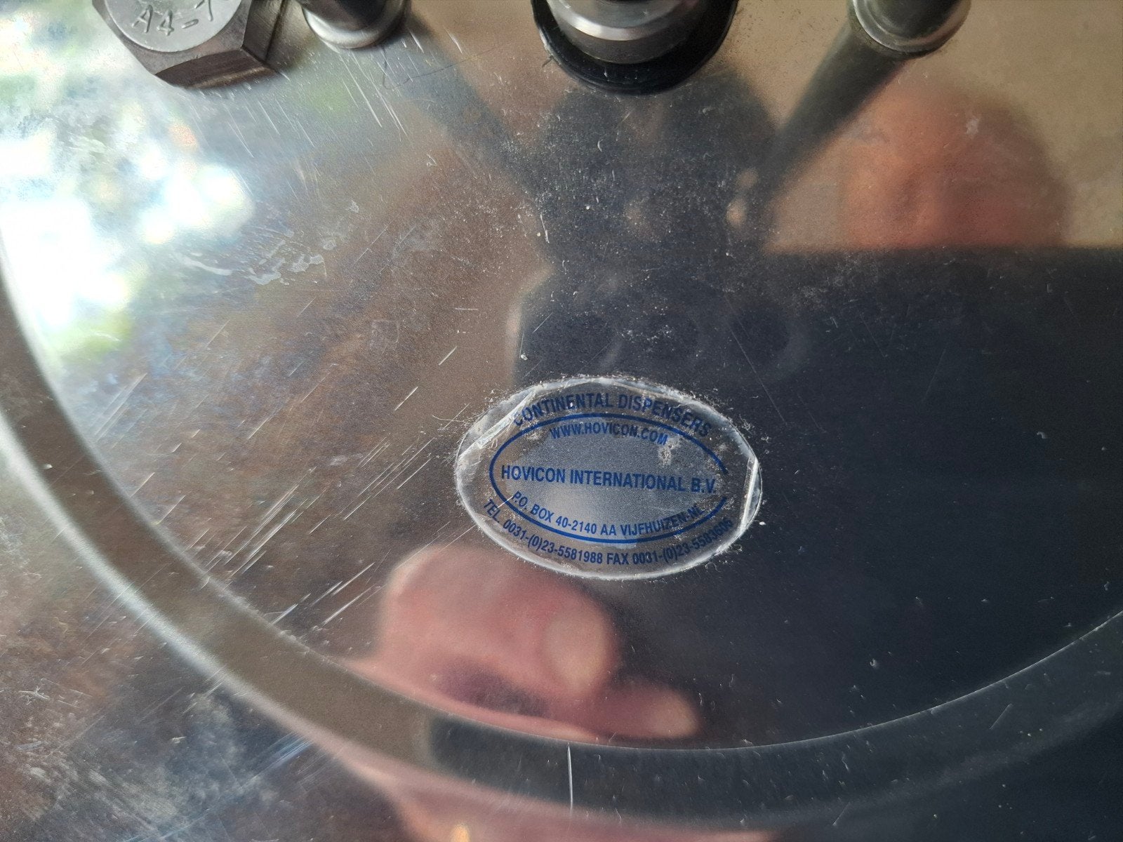 mayonaise dispenser (pomp), Ophalen of Verzenden, Gebruikt, Koelen en Vriezen