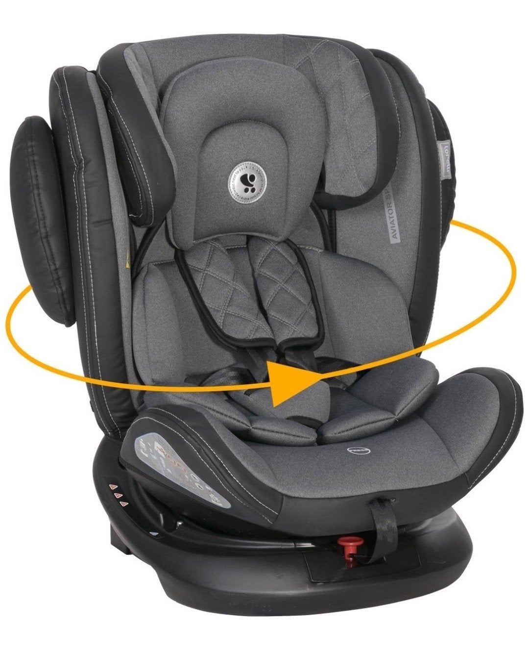 Lorelli Aviator Black/Dark Grey 0-36 kg SPS Isofix 360 Auto, Ophalen, Zo goed als nieuw, Overige merken, Isofix