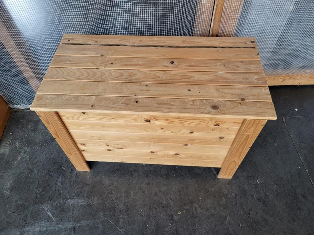 Eikenhouten kist, Ophalen, Gebruikt, 50 tot 100 cm, Minder dan 50 cm