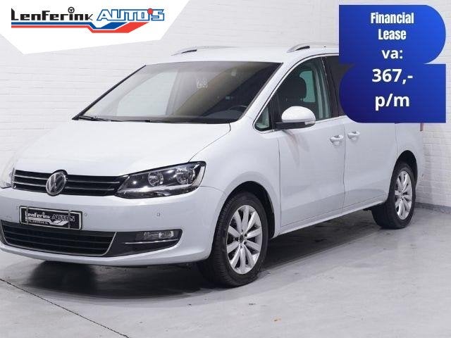Volkswagen Sharan 2.0 TDI 150 pk DSG Aut. GRIJS KENTEKEN Tre, Auto's, Stof, Gebruikt, 4 cilinders, 150 pk