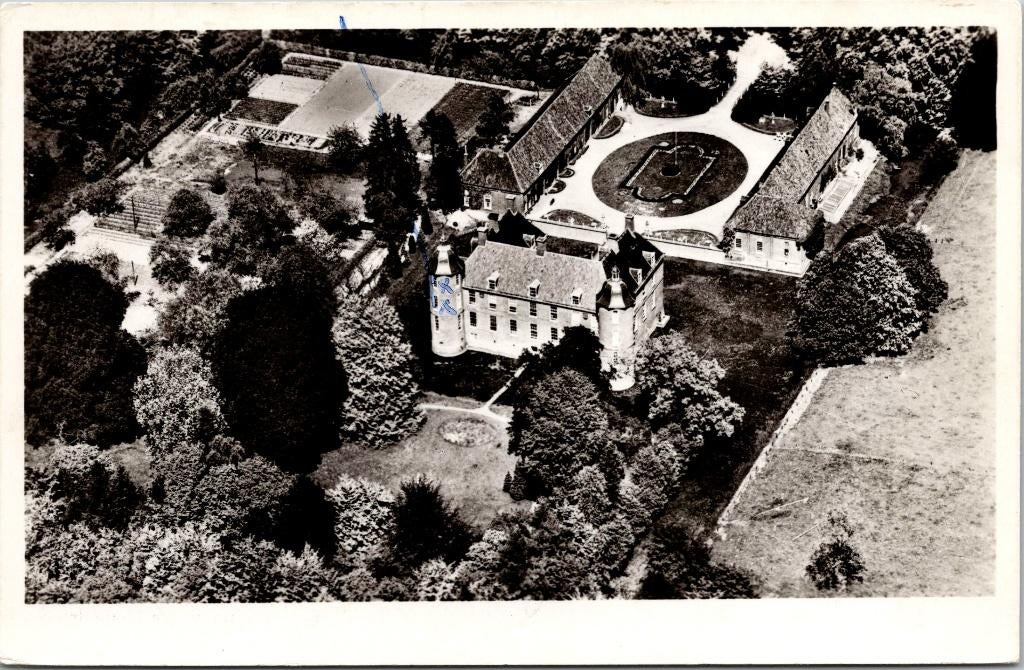 Doetinchem - Kasteel Slangenburg luchtfoto (1966), Verzenden, 1960 tot 1980, Gelopen, Gelderland