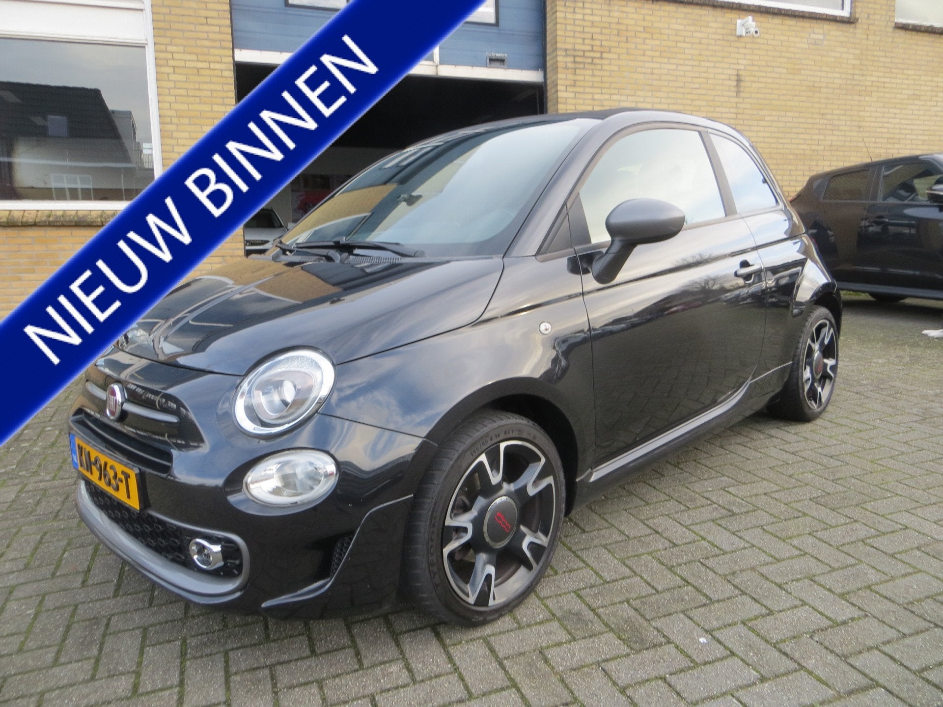 Fiat 500C 0.9 TwinAir CABRIO NAVI CLIMA 6-Bak! GARANTIE!, Auto's, Fiat, Voorwielaandrijving, Gebruikt, Cabriolet, Leder en Stof