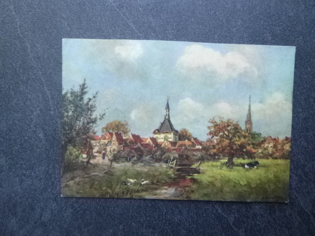 Leidschendam, no 6 naar schilderij B. Brouwer 1946, Verzenden, 1940 tot 1960, Gelopen, Noord-Brabant
