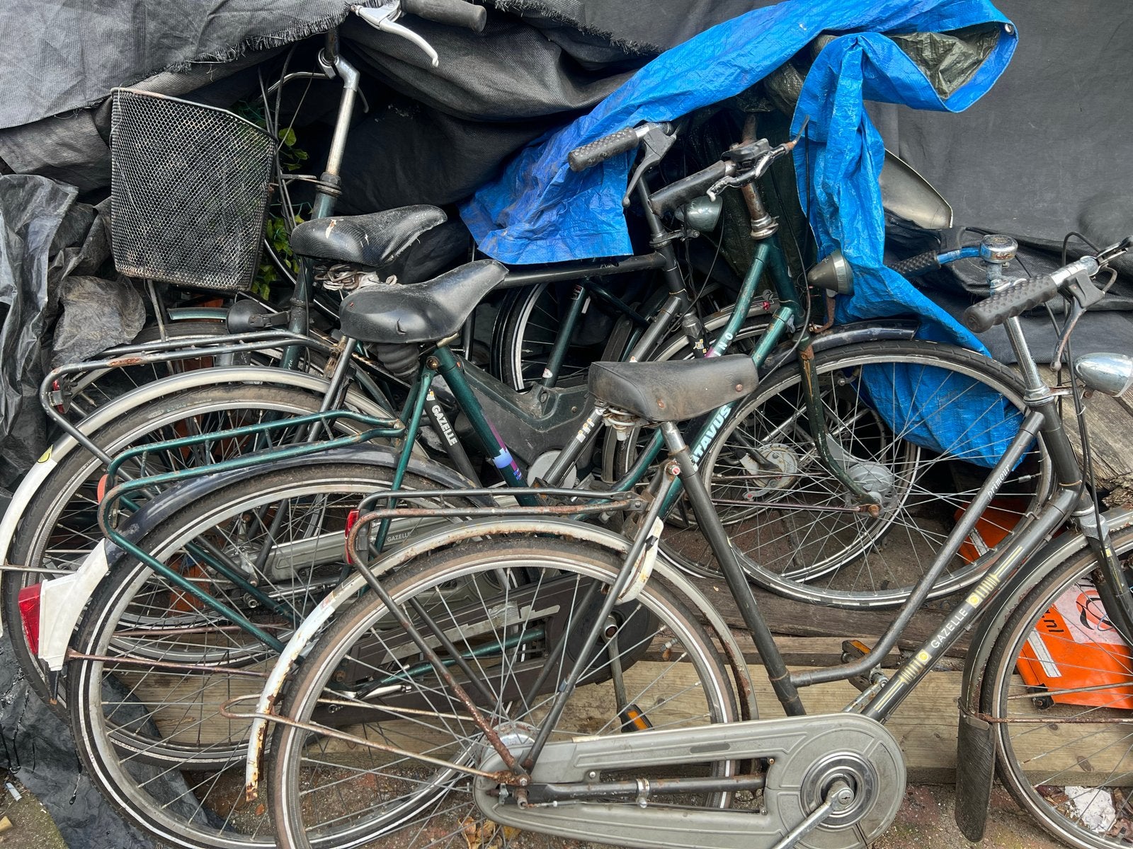 Partij van 5 opknapfietsen - Ideaal als stationsfiets, Ophalen, Gebruikt, Overige merken