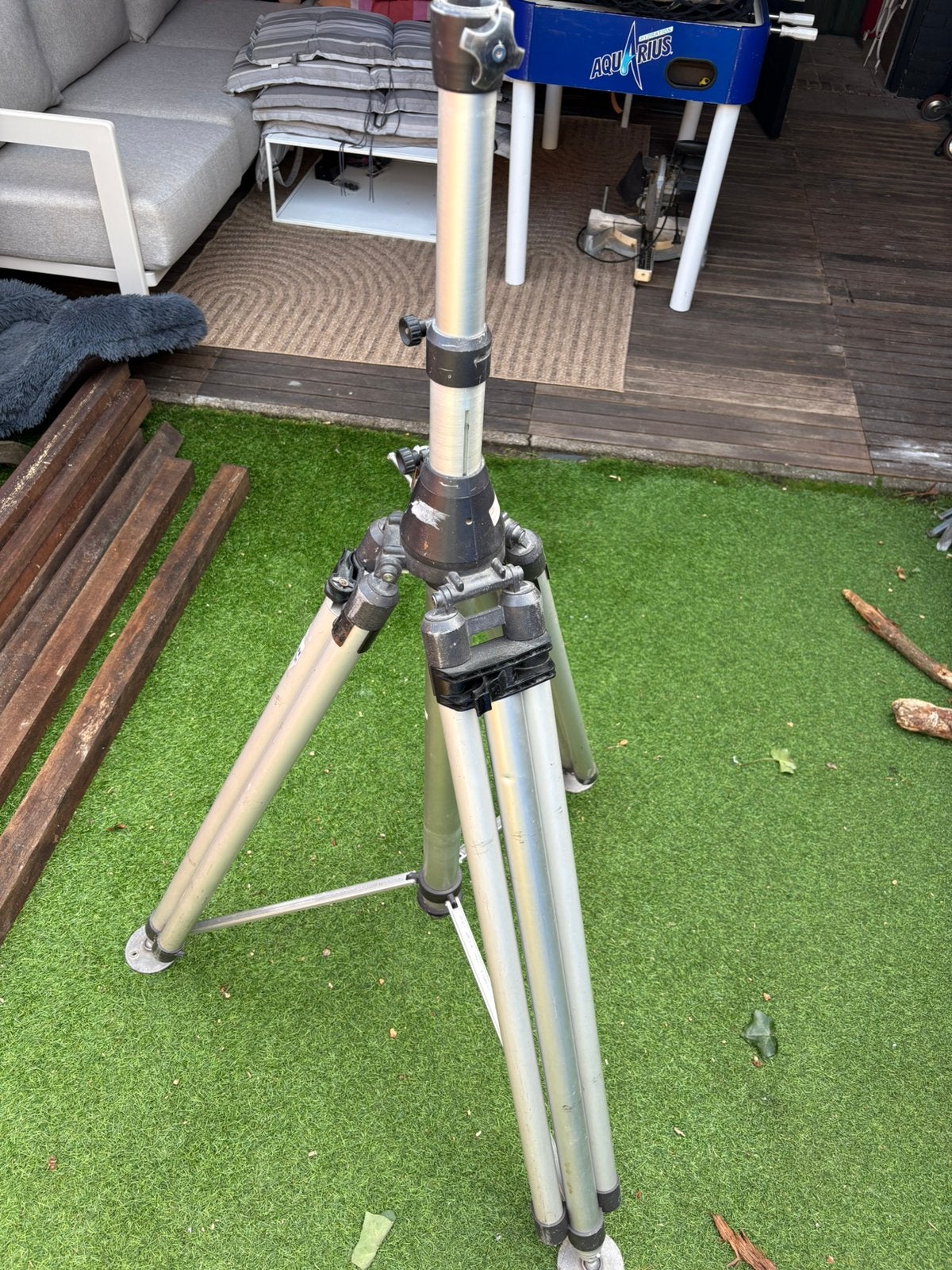 Zwaar MQ Spindelstatief/Laserstatief MQ196A130 tot 3,25 mtr, Ophalen, Gebruikt