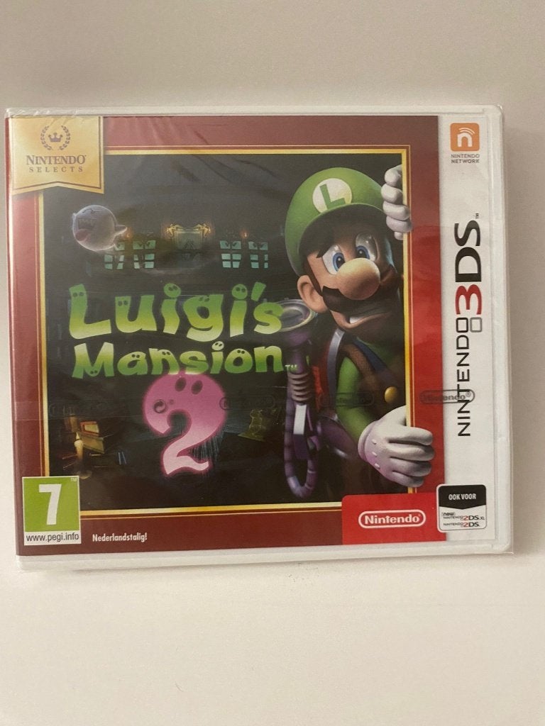 Nieuw spel Luigi’s Mansion 2 selects SEALED 3ds, Avontuur en Actie, 1 speler, Nieuw, Ophalen of Verzenden